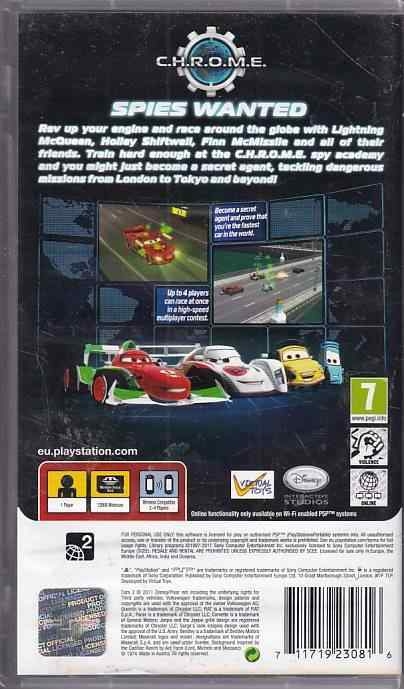 Disney pixar Cars 2 - PSP (B Grade) (Genbrug)